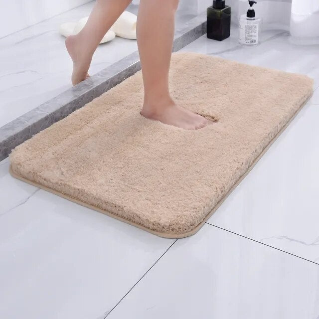 Tapis de Bain Antidérapant Moelleux