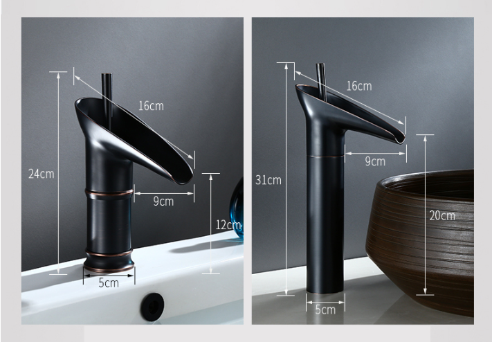 Robinet Cascade Laiton Vintage