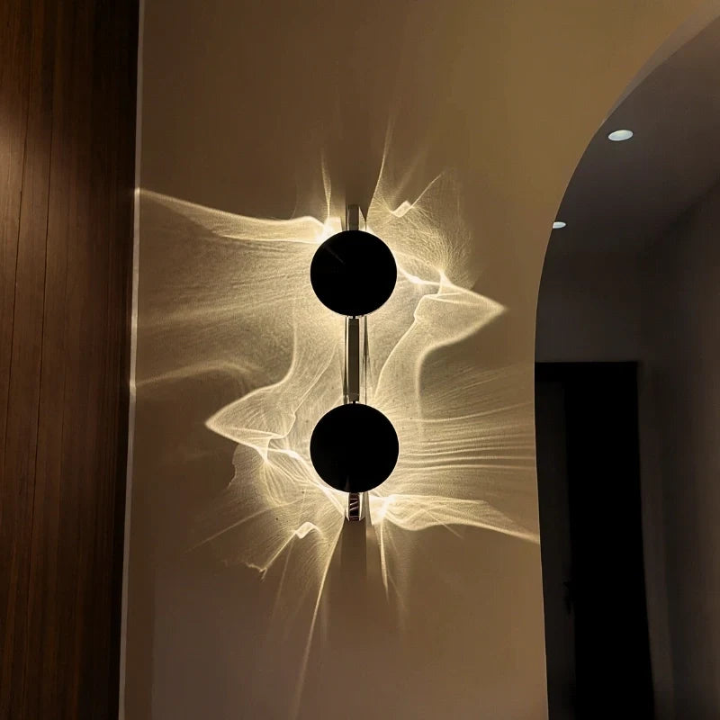 Applique murale vagues lumineuses