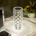 Lampe cristal tactile scintillante