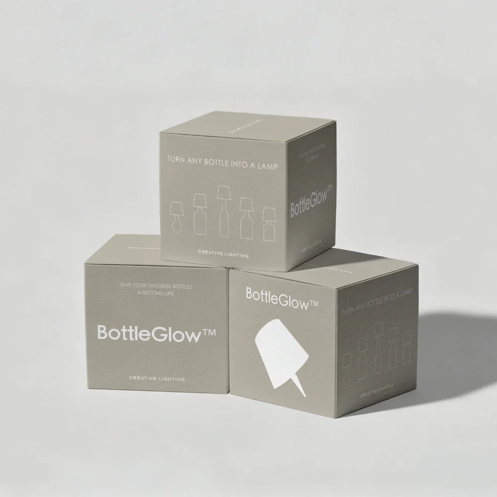 Lampe pour bouteille rechargeable