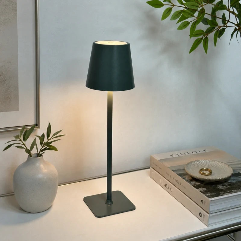 Lampe de table haute dimmable