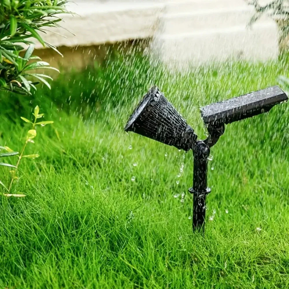 Projecteur solaire de jardin