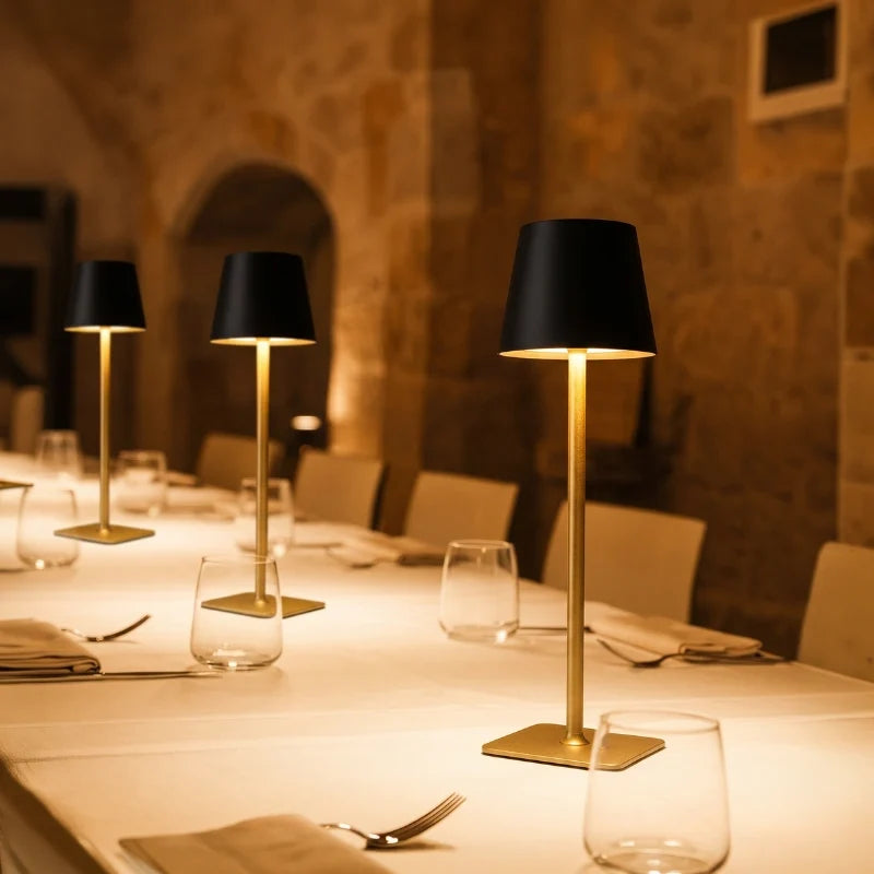 Lampe de table haute dimmable