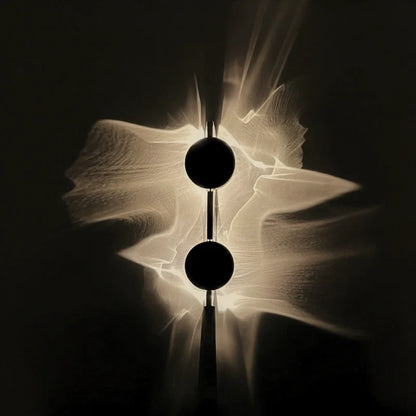 Applique murale vagues lumineuses