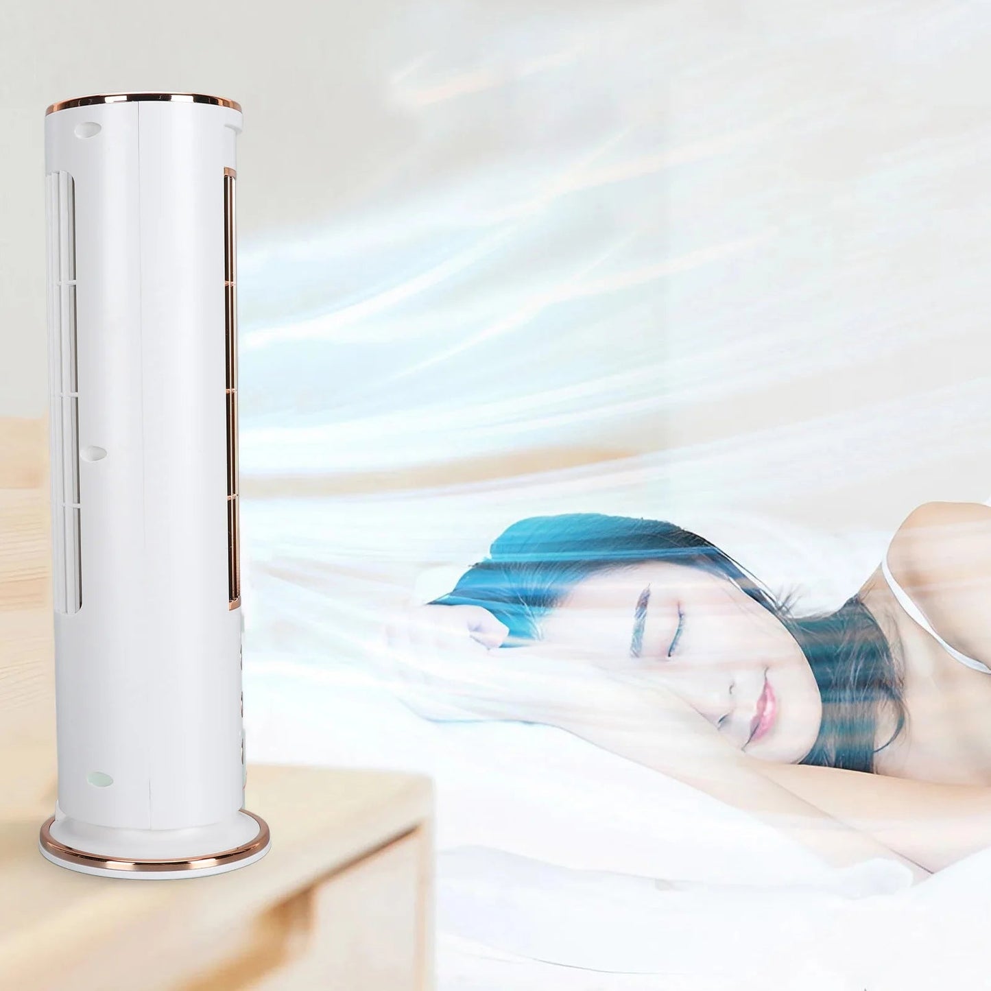 Ventilateur de bureau sans pales avec télécommande