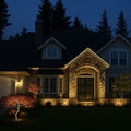 Projecteur solaire de jardin