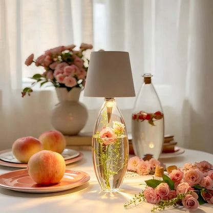 Lampe pour bouteille rechargeable