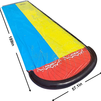 Toboggan aquatique gonflable pour enfants