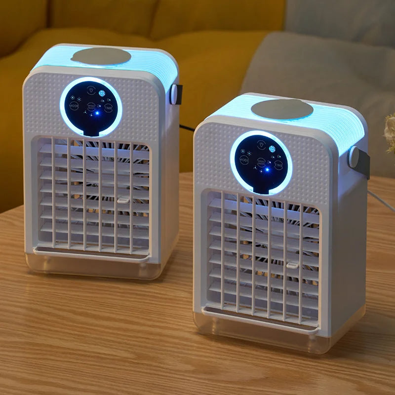 Ventilateur rafraîchisseur tactile avec brumisation