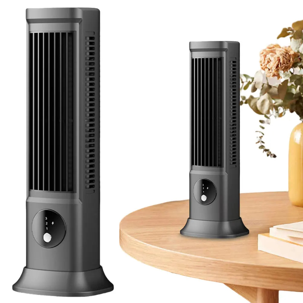 Mini ventilateur de bureau rechargeable et silencieux