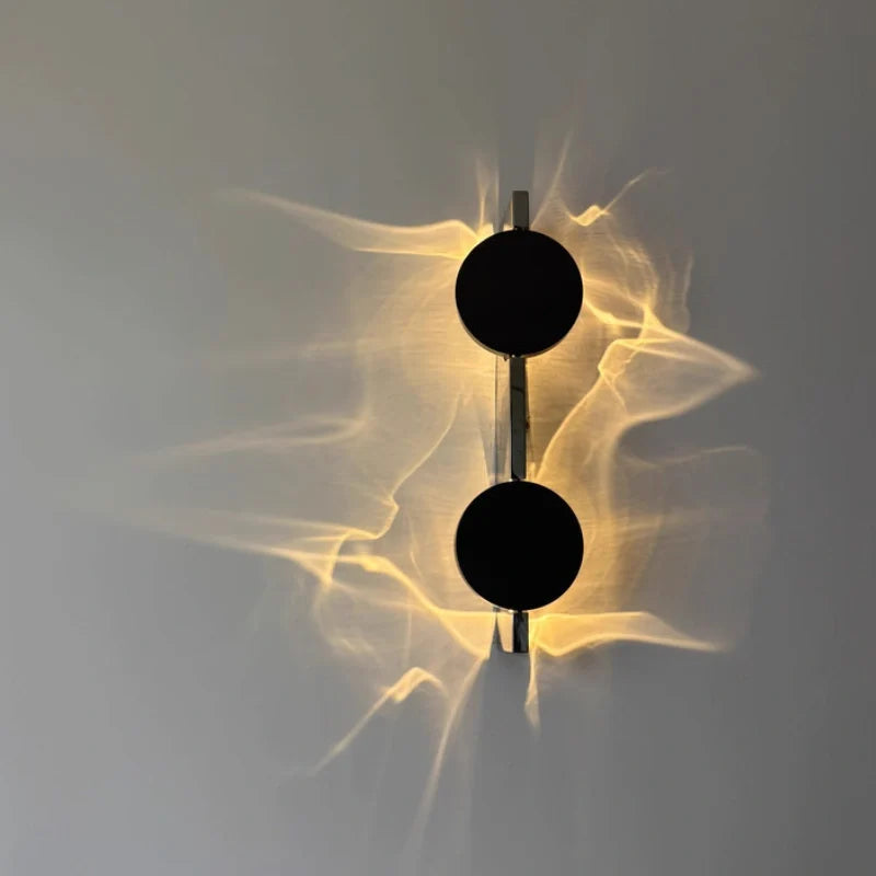Applique murale vagues lumineuses