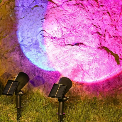 Projecteur solaire de jardin