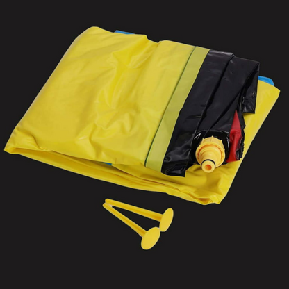Toboggan aquatique gonflable pour enfants