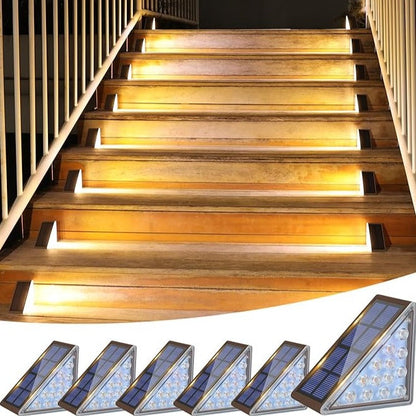 Lumière d'escalier solaire