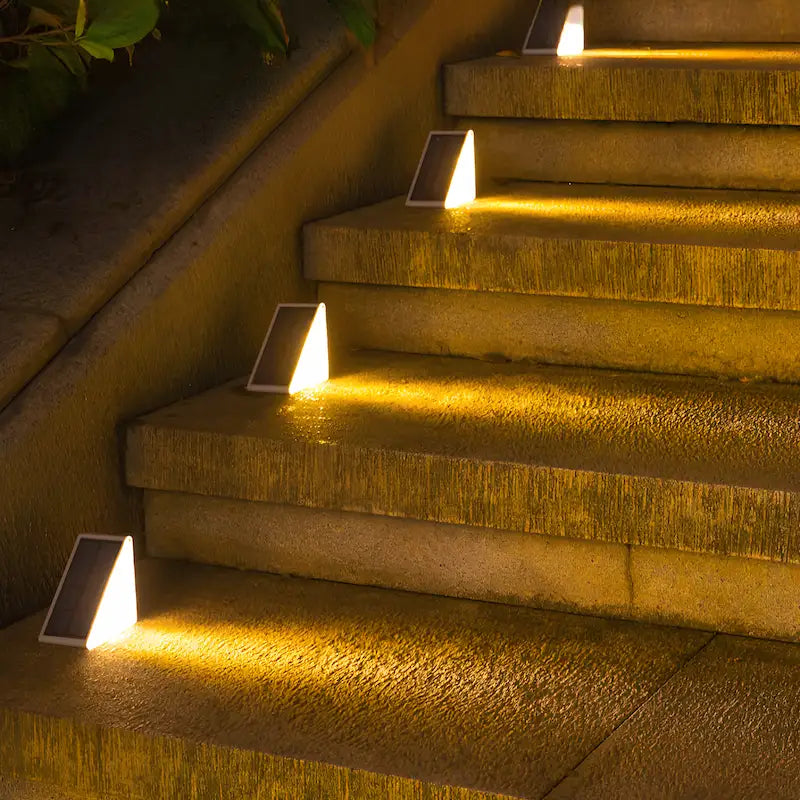 Lumière d'escalier solaire