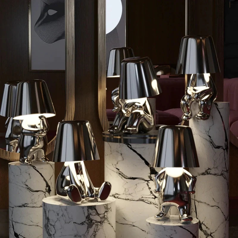 Lampe déco portable créative