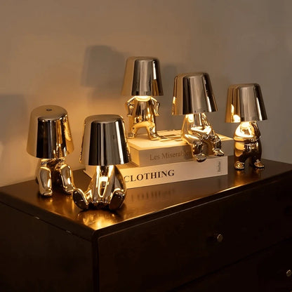Lampe déco portable créative