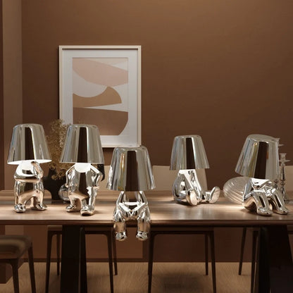 Lampe déco portable créative