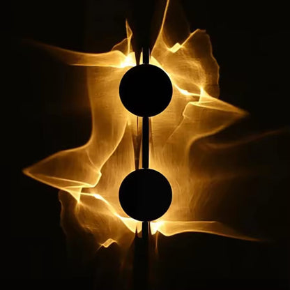 Applique murale vagues lumineuses