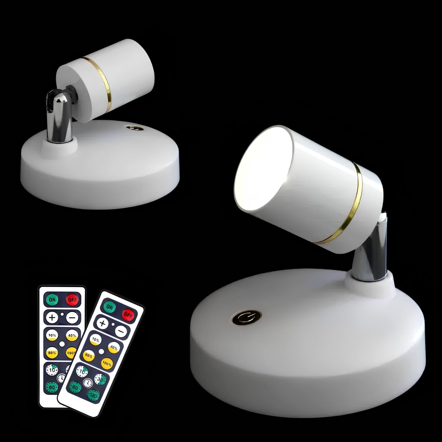 Spot LED sans fil rechargeable