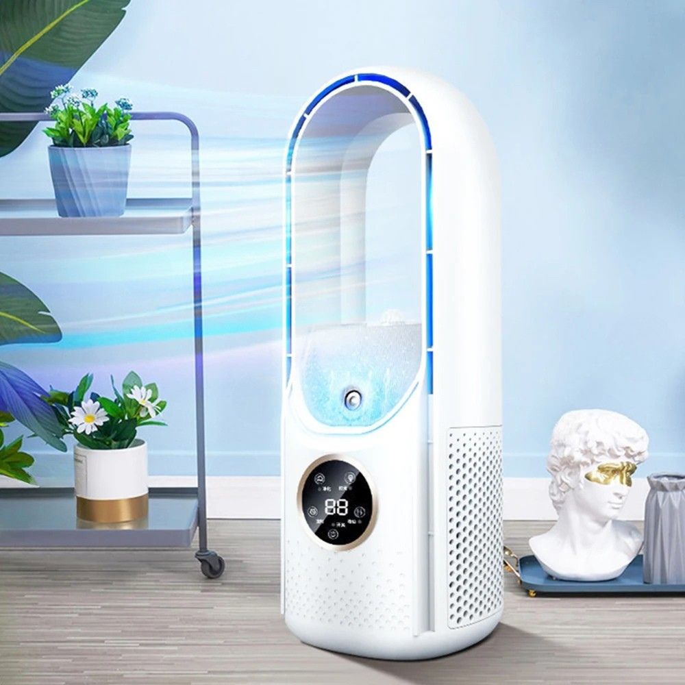 Climatiseur portable sans pales avec écran LED