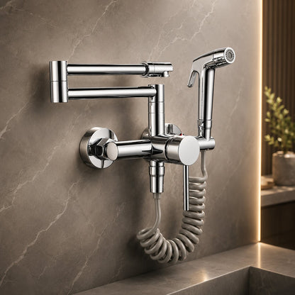 Robinet de cuisine flexible avec douchette