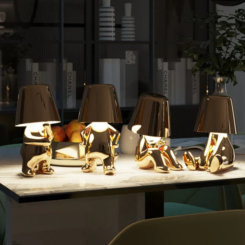 Lampe déco portable créative
