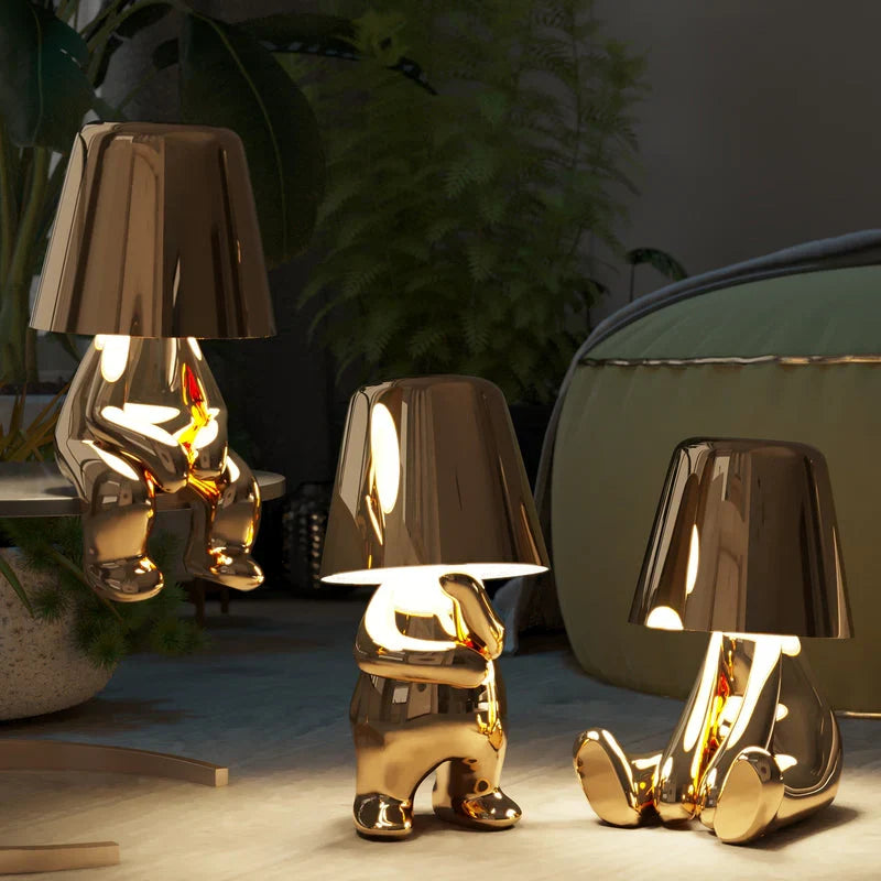 Lampe déco portable créative