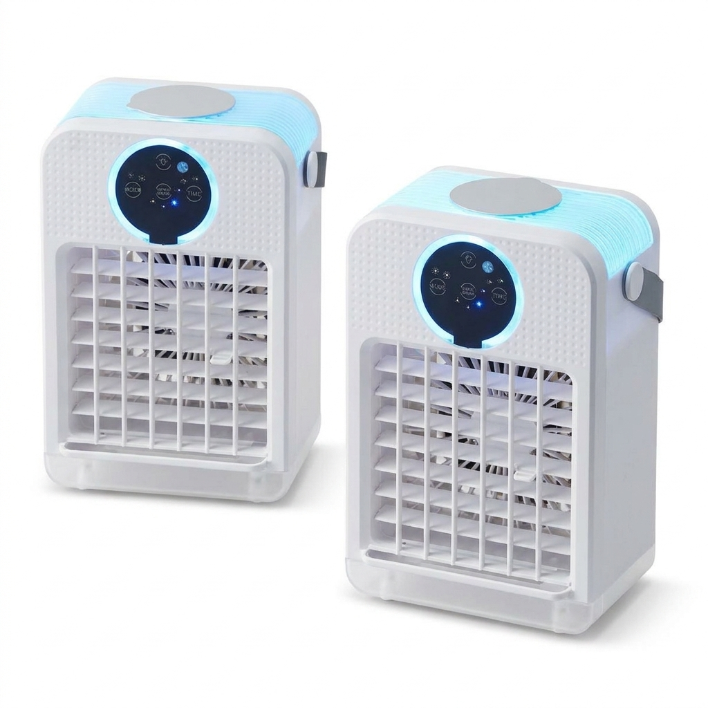 Ventilateur rafraîchisseur tactile avec brumisation