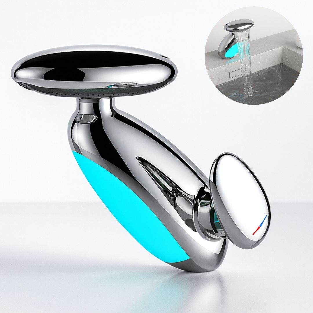 Robinet LED extensible cuisine et salle de bain