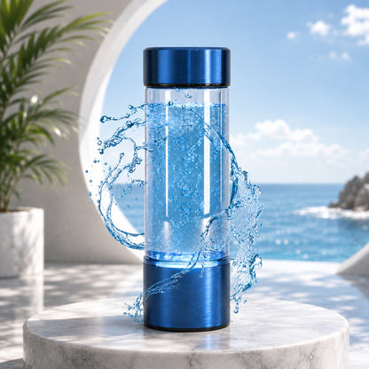 Bouteille d'hydrogène en verre borosilicaté