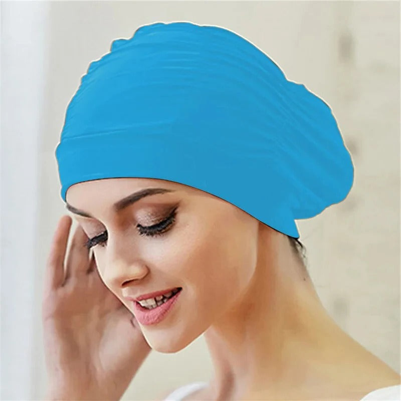 Bonnet de bain extensible et élégant