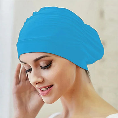 Bonnet de bain extensible et élégant