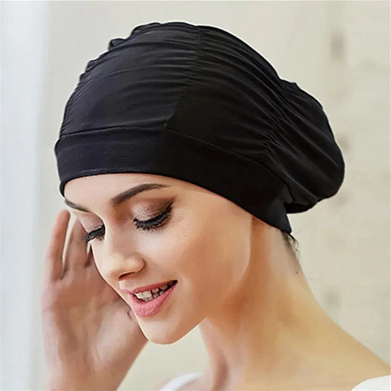 Bonnet de bain extensible et élégant