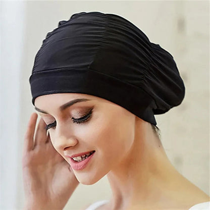 Bonnet de bain extensible et élégant