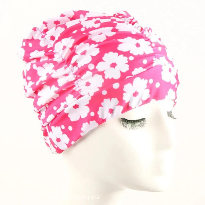 Bonnet de bain extensible et élégant