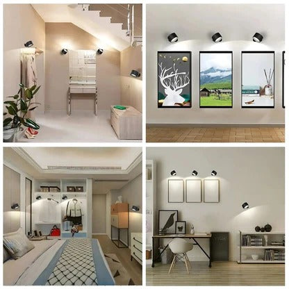Lampe Murale Rechargeable Rotative 360°