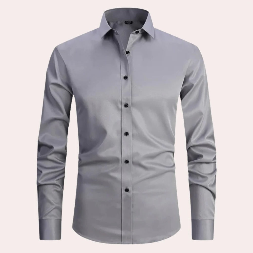 Chemise extensible pour homme business et décontractée
