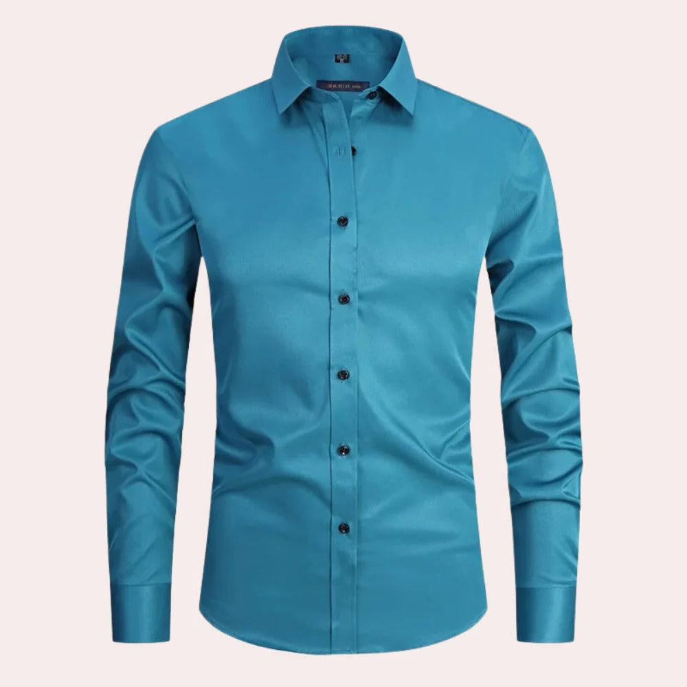 Chemise extensible pour homme business et décontractée