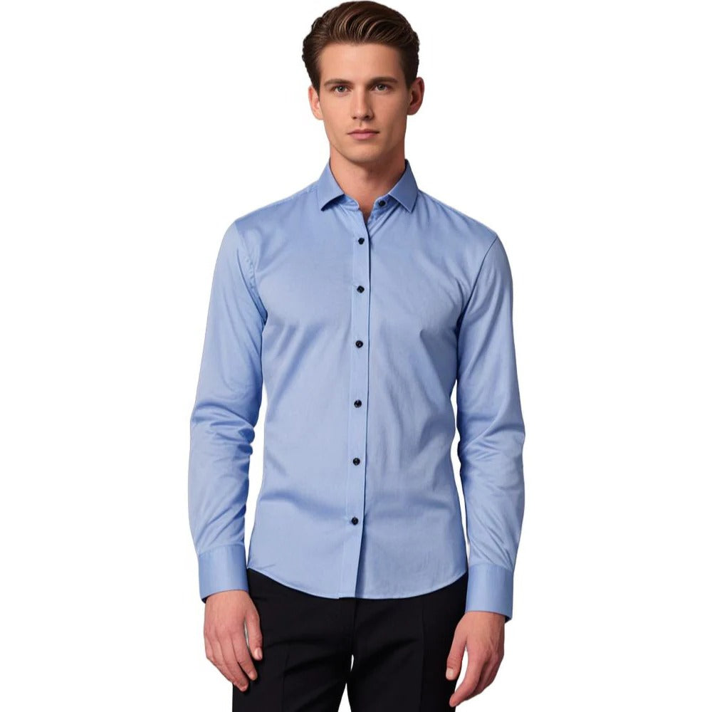 Chemise extensible pour homme business et décontractée