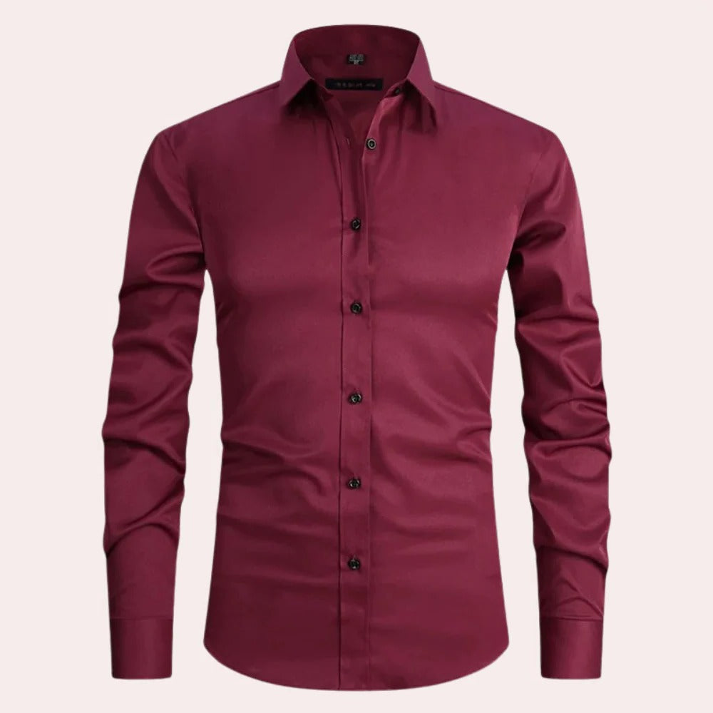 Chemise extensible pour homme business et décontractée