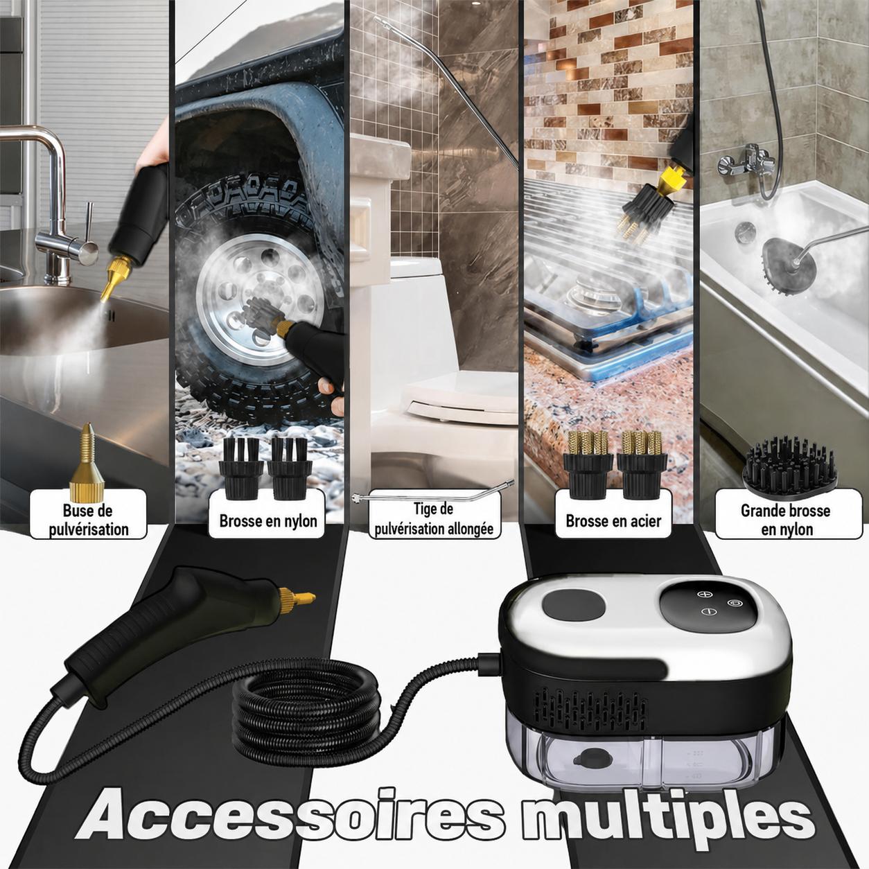 Nettoyeur Vapeur Haute Pression 2500W