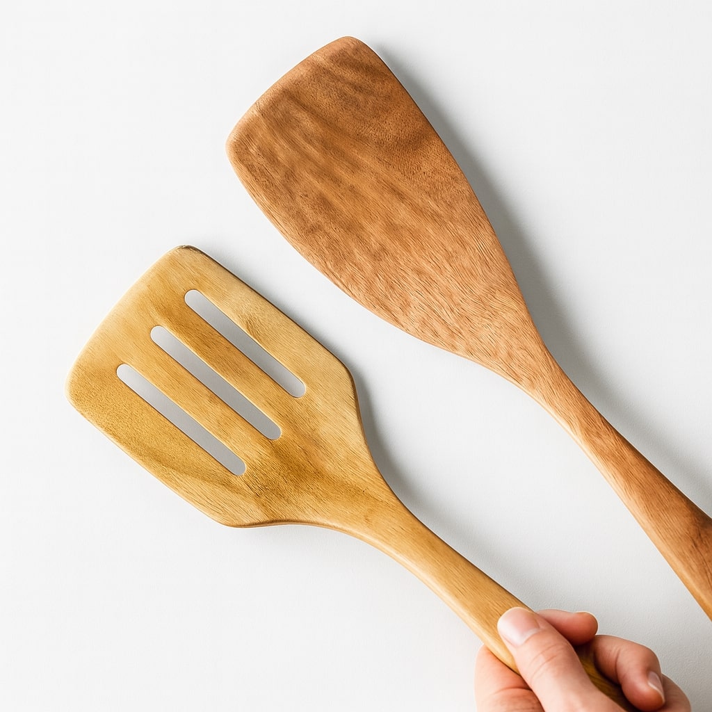 Set d'ustensiles de cuisine en bois