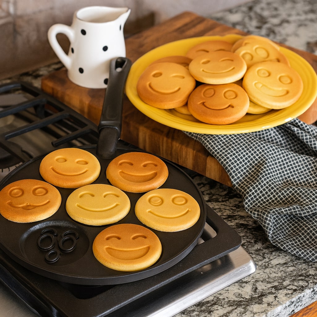 Poêle à crêpes et pancakes