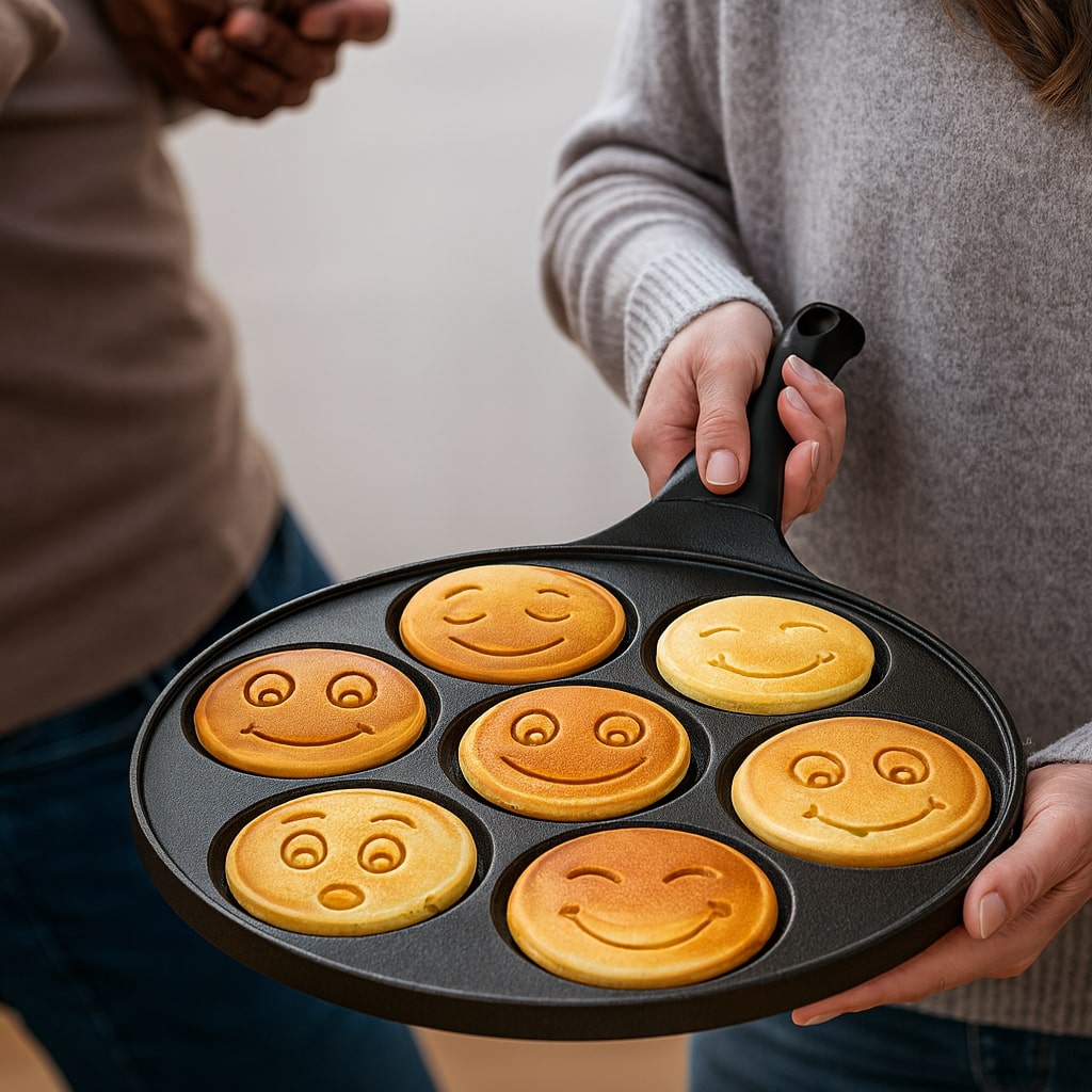 Poêle à crêpes et pancakes