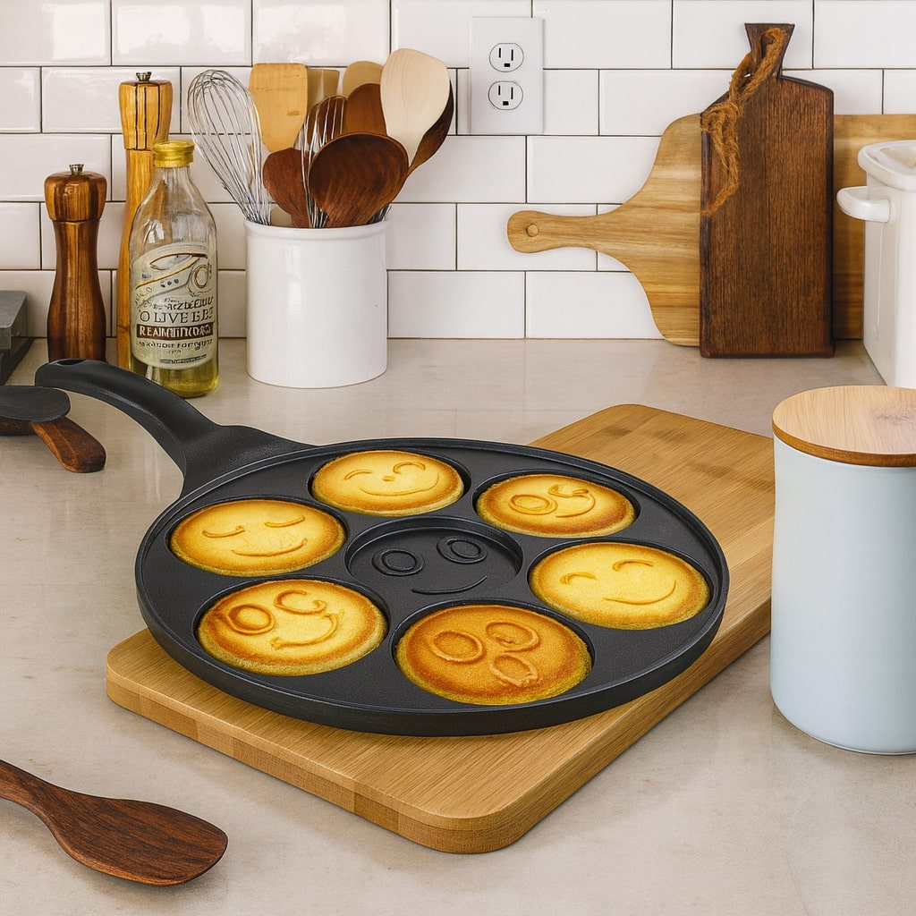 Poêle à crêpes et pancakes