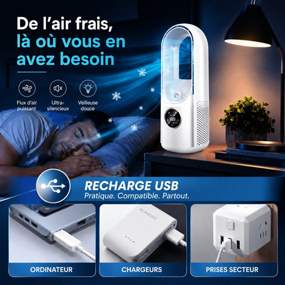 Ventilateur sur Pied Silencieux WhisperCool