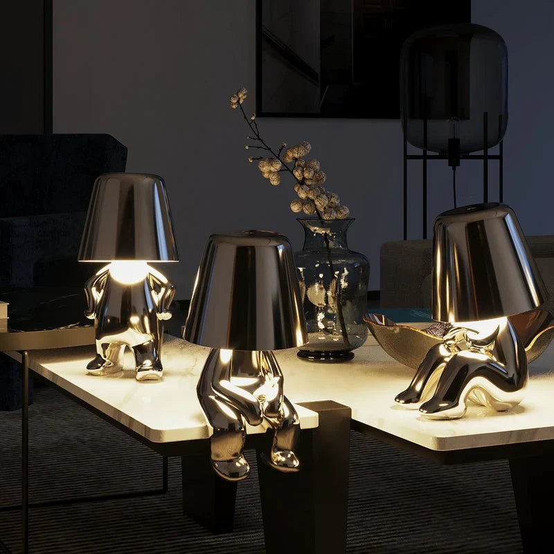 Lampe déco portable créative