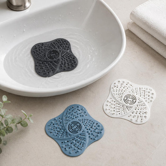 Attrape-Cheveux Spirale pour Douche
